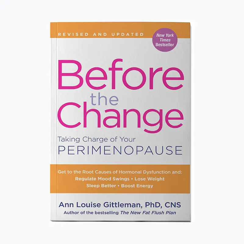 Front book cover of 'Before The Change" by Ann Louise Gittleman, PhD, CNS