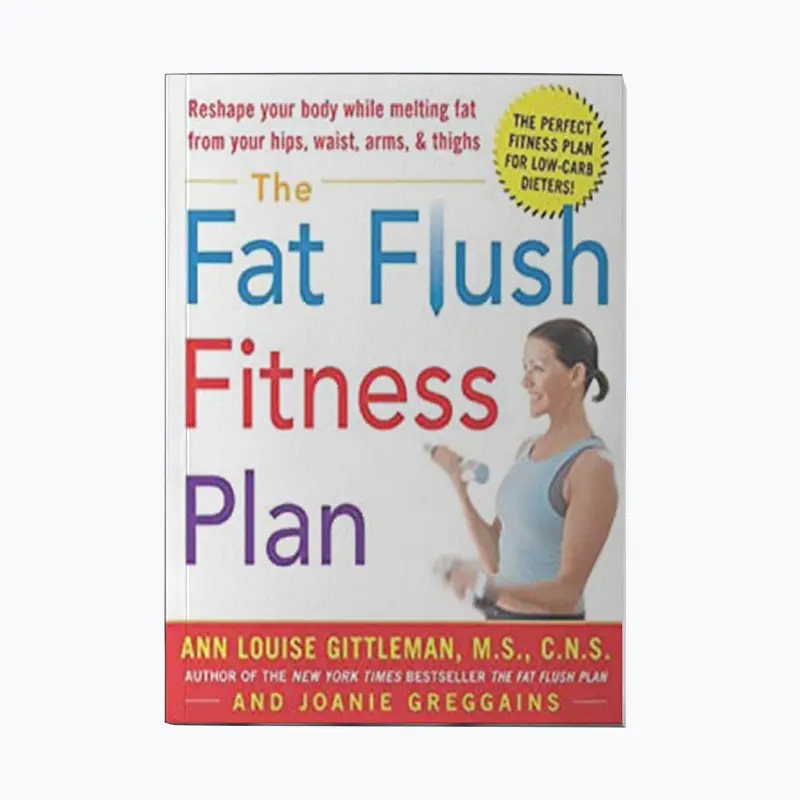 Front book cover of Fat Flush Fitness Plan by Ann Louise Gittleman, PhD, CNS