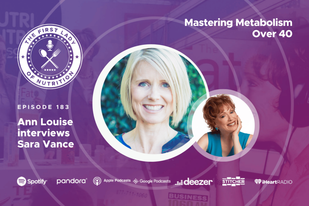 Mastering Metabolism Over 40 - Episode 183: Sara Vance