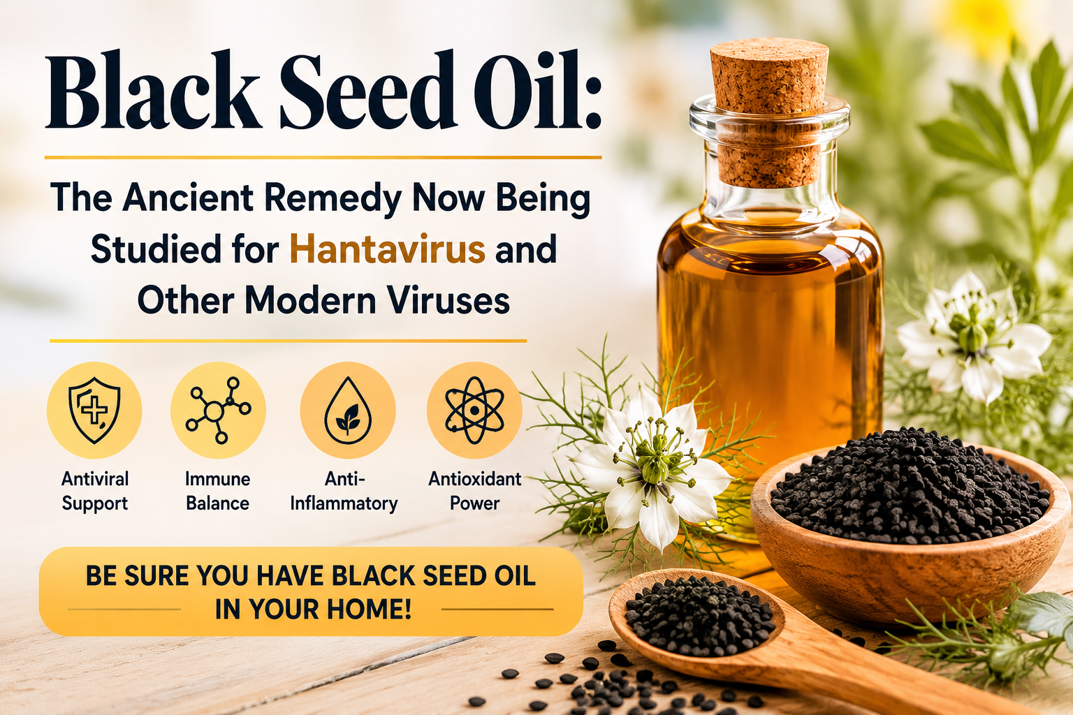 Black Seed Oil and Hantavirus