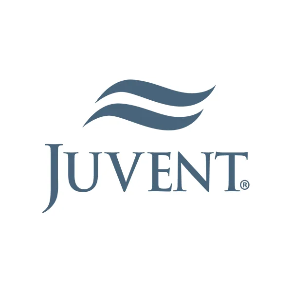Juvent logo – wellness technology partner of Ann Louise Gittleman